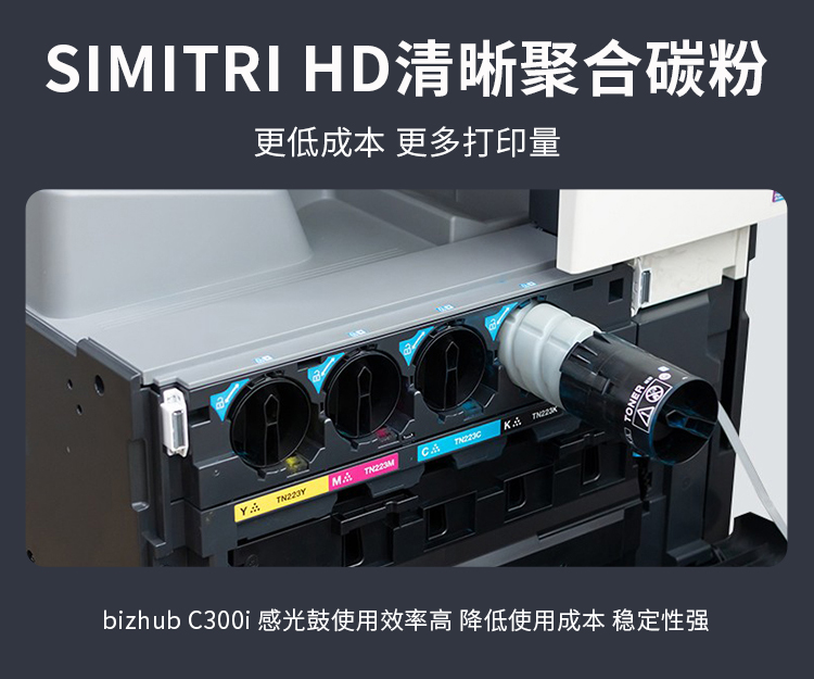 柯尼卡美能達 C300i A3 彩色復合機  全新機