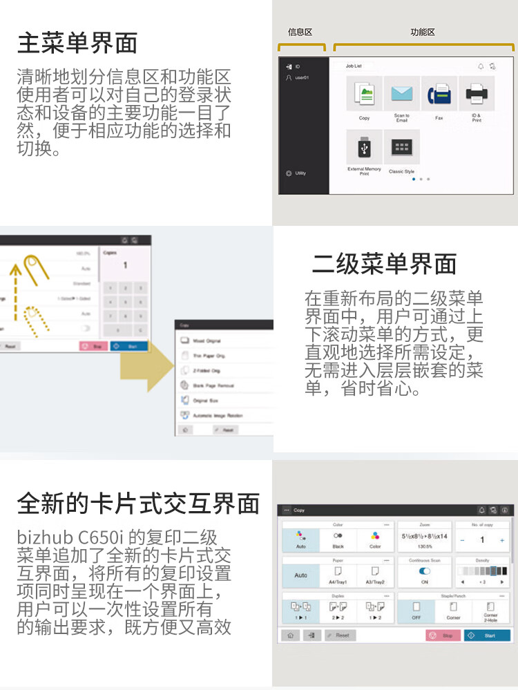 柯尼卡美能達 C650i A3 彩色復合機  全新機