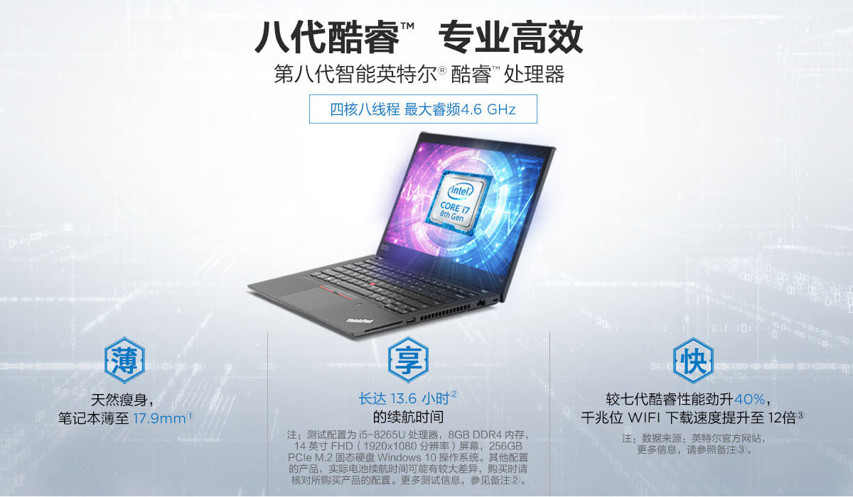 聯想 ThinkPad T490 14.0寸 筆記本電腦
