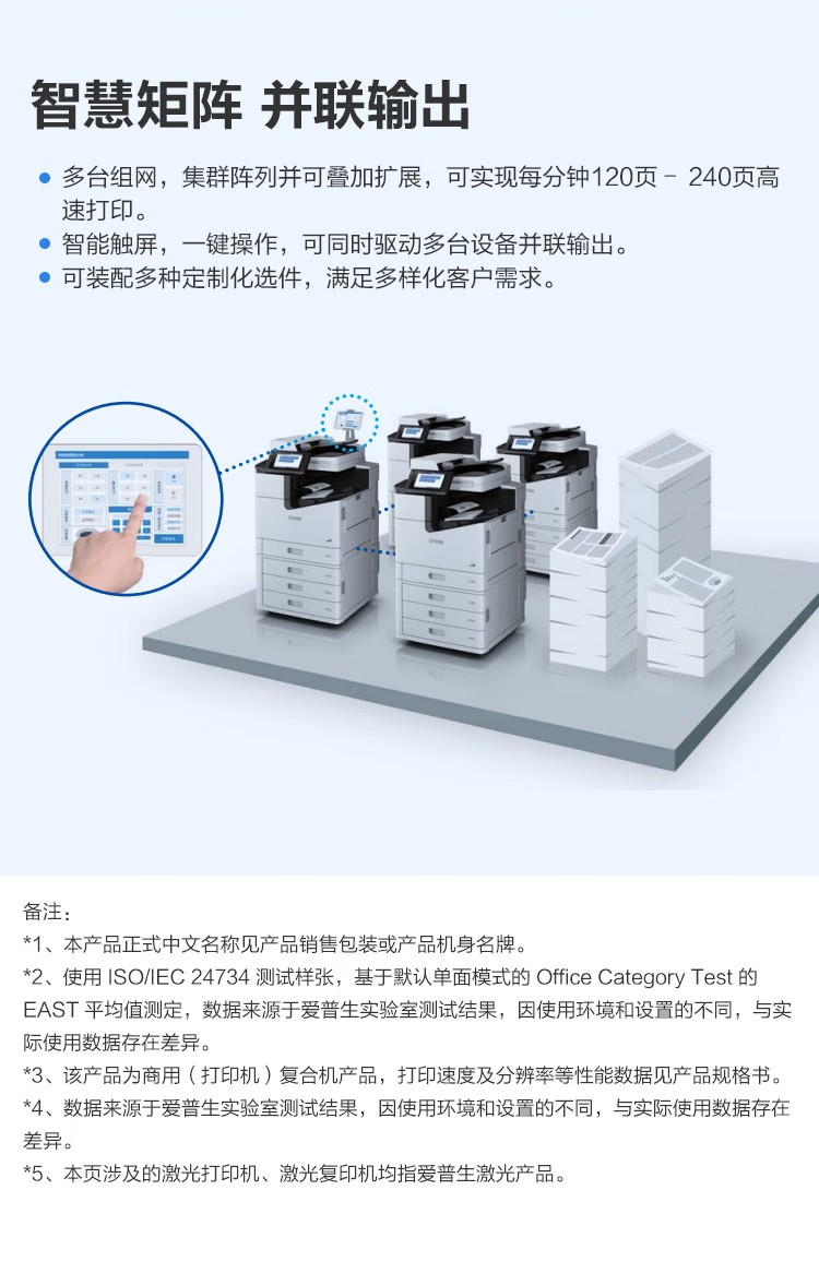 愛普生 Epson WF-C20750C A3企業級墨倉式 陣列復合機 彩色一體機