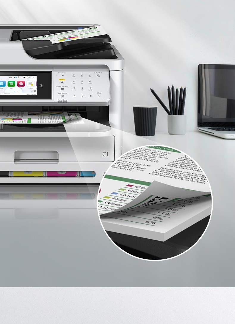 愛普生 Epson WF-C5890a 工作組級彩色商用墨倉式?多功能一體機